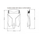 Touring Screen With Extender Light Smoke For KTM 250 Adventure (21)