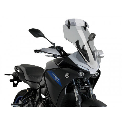 Touring Screen With Extender Light Smoke For Yamaha Tracer 7 (21-23)