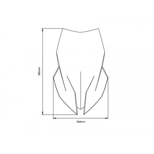 Touring Screen Clear For BMW S1000 XR (20-23)