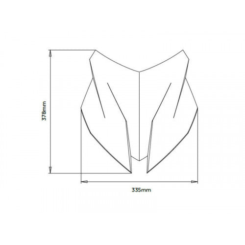 Sport Screen Black For BMW S1000 XR (20-23)