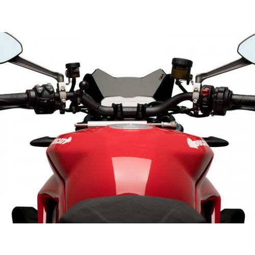 New Generation Sport Screen Dark Smoke For Ducati Streetfighter V2 (22-23)