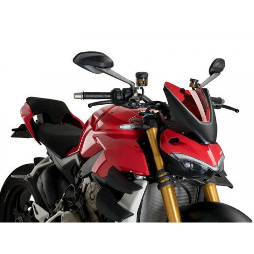 New Generation Sport Screen Red For Ducati Streetfighter V2 (22-23)