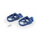 Off Road Footpegs Blue