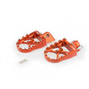 Off Road Footpegs Orange For KTM 125 EXC (99-15)