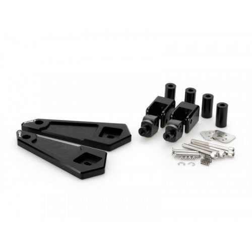 Footpeg Adaptors Black For Honda X-ADV (21-23)