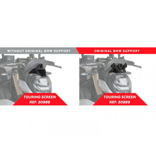 New Generation Touring Screen Black 20889N For BMW S1000 R (21-22)