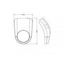 Anarchy Semi Fairing Matt Black For Honda CMX500 Rebel (20-23)