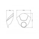 Dark Night Screen Dark Smoke For Indian Scout (15-23)