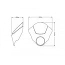Dark Night Screen Light Smoke For Indian Scout Bobber (18-23)