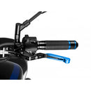 Extendable Folding V3 Clutch Blue Extender With Silver Selector For Harley Davidson (21-23)