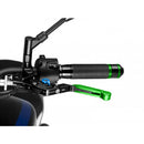Extendable Folding V3 Clutch Green Extender With Blue Selector For Harley Davidson (21-23)