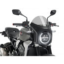 Retro Black Semi Fairing And Screen Dark Smoke - 195mm For Honda CB1000 R Neo Sports Cafe (18-20)