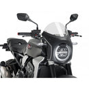 Retro Black Semi Fairing And Screen Clear - 195mm For Honda CB1000 R Neo Sports Cafe (18-20)