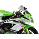 Sport Downforce Spoilers Black For Kawasaki ZX-6R (13-16)