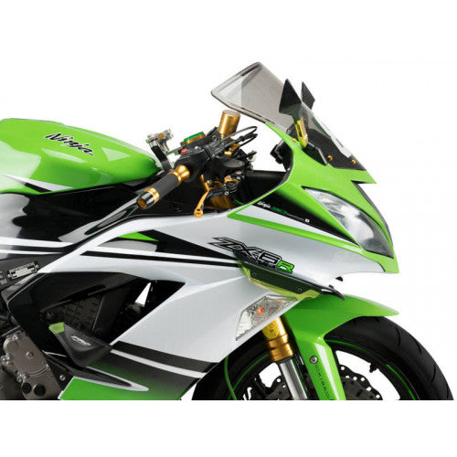 Sport Downforce Spoilers Red For Kawasaki ZX-6R (13-16)