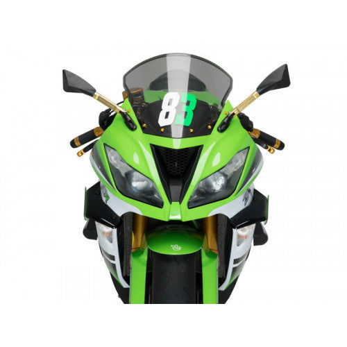 Sport Downforce Spoilers Blue For Kawasaki ZX-6R (13-16)