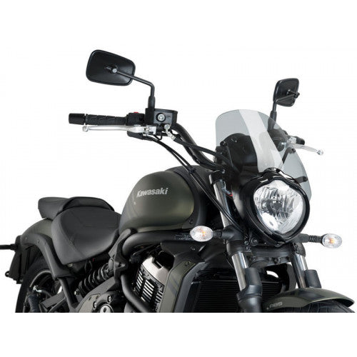 New Generation Sport Screen Black For Kawasaki Vulcan S (15-23)