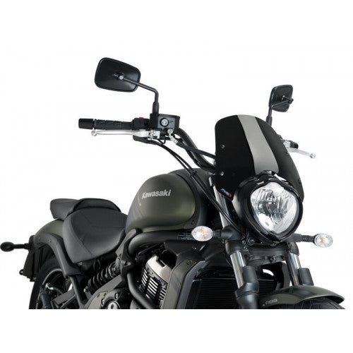 New Generation Sport Screen Black For Kawasaki Vulcan S (15-23)