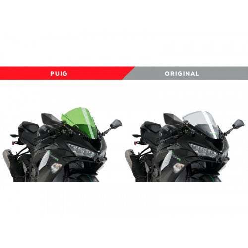 Z-Racing Screen Black For Kawasaki ZX-10R (08-10)