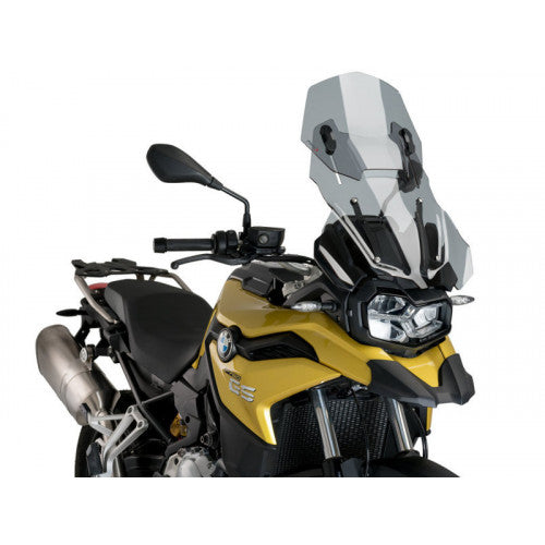 Adjustable Touring Screen Dark Smoke For BMW F850 GS Adventure (19-23)