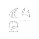 Hugger Matt Black For Yamaha XT 1200 Z Super Tenere (10-22)