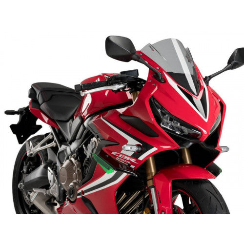 Sport Downforce Spoilers Green For Honda CBR650 R (19-20)