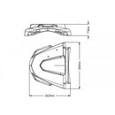 Beak Matt Black For Yamaha XT 1200 Z Super Tenere (14-22)