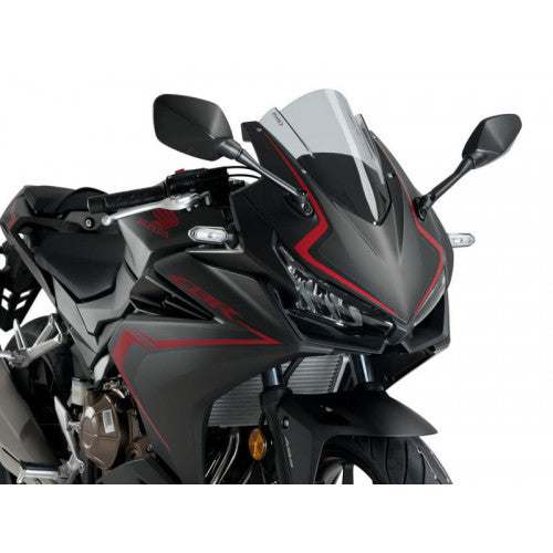 Z-Racing Screen Black For Honda CBR500 R (19-23)