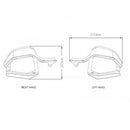 Handguard Extension Clear For Honda X-ADV (17-20)