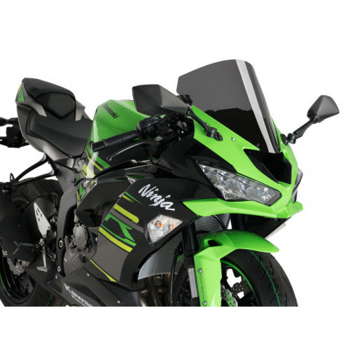R-Racer Screen Dark Smoke For Kawasaki ZX-6R (18-23)
