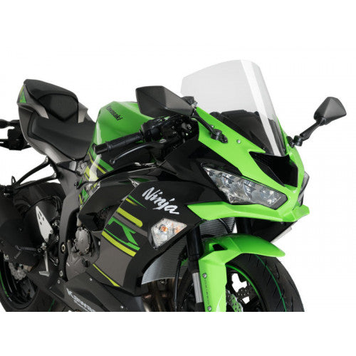R-Racer Screen Clear For Kawasaki ZX-6R (18-23),Kawasaki ZX-6R 636 (13-21)