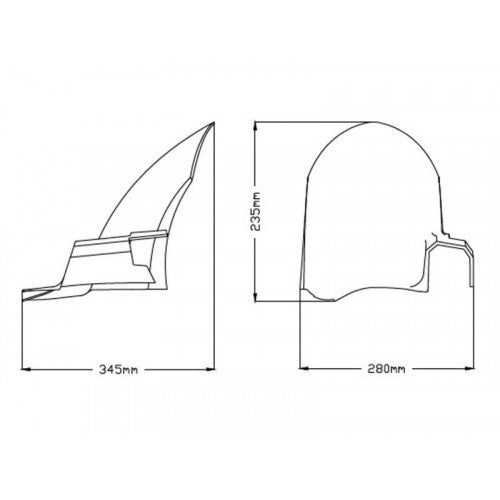Hugger Carbon Look For KTM 1090 Adventure (17-20)