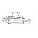 Electronic Screen Height Adjuster Black For BMW F850 GS Adventure (19-23)