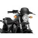 Retro Fly Screen Matt Black For Honda CMX300 Rebel (17-20)