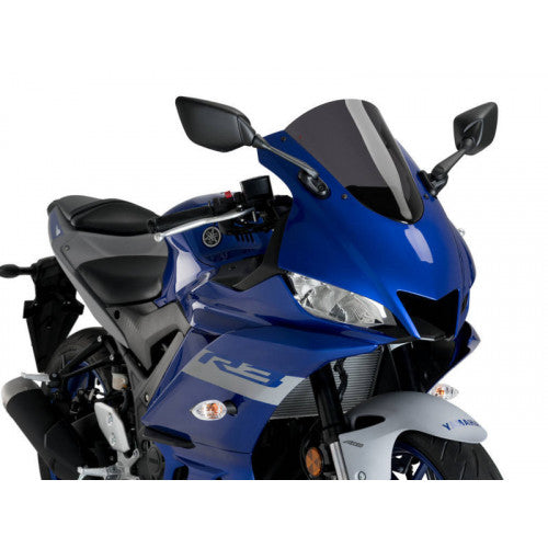 R-Racer Screen Dark Smoke For Yamaha YZF R3 (19-23)