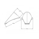 R-Racer Screen Red For Ducati Panigale 1100 V4 S (20-23)