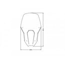 Touring Screen Light Smoke For Honda Africa Twin CRF1100L (20-23)