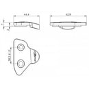 Mirror Screw Caps Black For Yamaha YZF R1 15-23