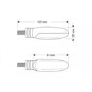 Cigar LED Indicators Black