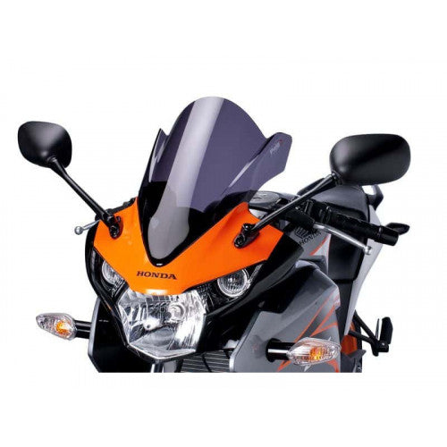 Z-Racing Screen Dark Smoke For Honda CBR125 R (11-16)