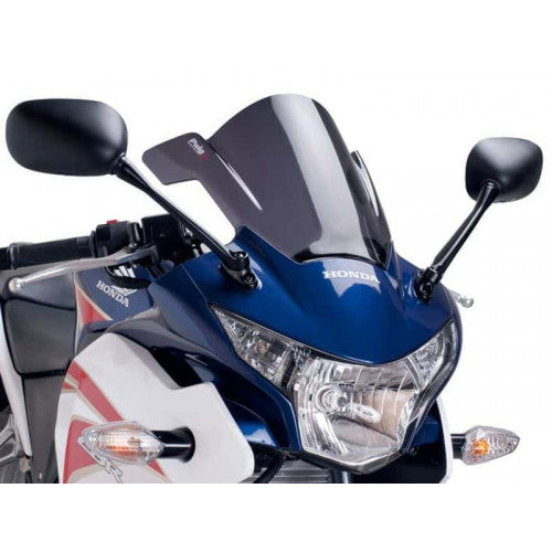 Z-Racing Screen Light Smoke For Honda CBR250 R (11-15)