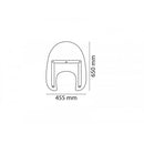 America I Screen Clear For Harley Davidson Dyna Super Glide Custom FXDC 05-15