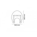 America 2 Screen Clear For Hyosung GV125 Aquila 00-16