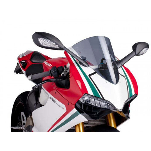 R-Racer Screen Light Smoke For Ducati 1199 Panigale (12-15)