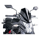 New Generation Sport Screen Black For Kawasaki ER6-N (12-16)