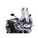 Touring Screen With Extender Light Smoke For Triumph Tiger Explorer 1200 (12-15)
