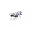 Standard Oval Brake Light Clear - 85 x 22mm