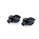 Footpeg Adaptors Black For Ducati Monster 1100 09-10