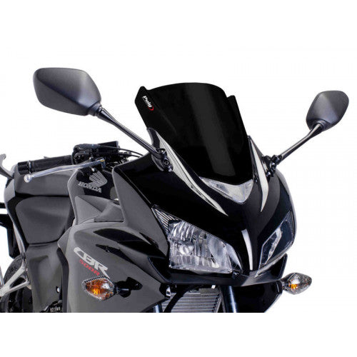 Z-Racing Screen Black For Honda CBR500 R (13-15)