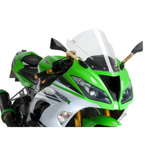 Z-Racing Screen Red For Kawasaki ZX-6R (09-17),Kawasaki ZX-6R 636 (13-16)